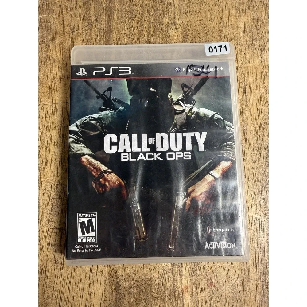 Playstation PS3 Activision Call‎ of Duty Black Ops